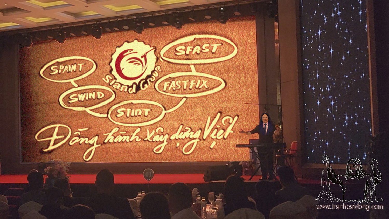 nghệ sĩ vẽ tranh cát động Nguyễn Thế Nhân