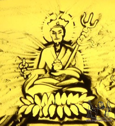 Biểu diễn tranh cát