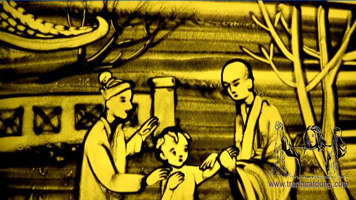 Biểu diễn tranh cát